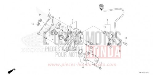 REDUCTION GEAR NC750XDP de 2023
